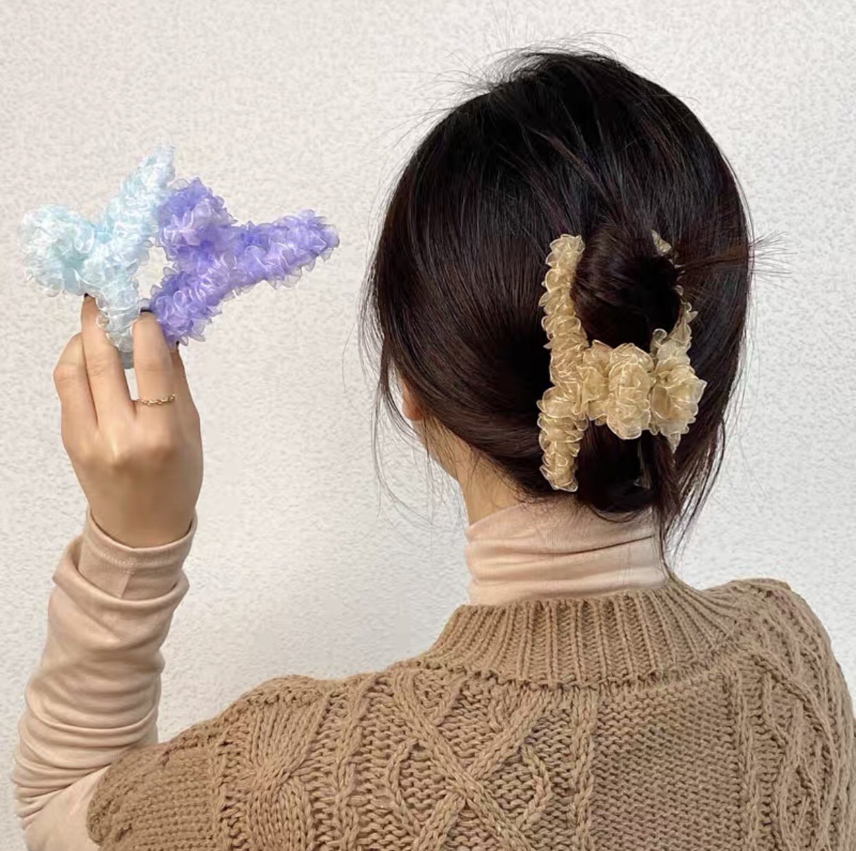 Kẹp Tóc/Gấp Tóc Voan Siêu Hít Hót - phukienteen