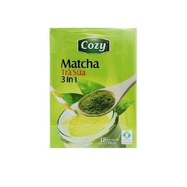 [HCM]Trà Sữa Matcha 3in1 Cozy
