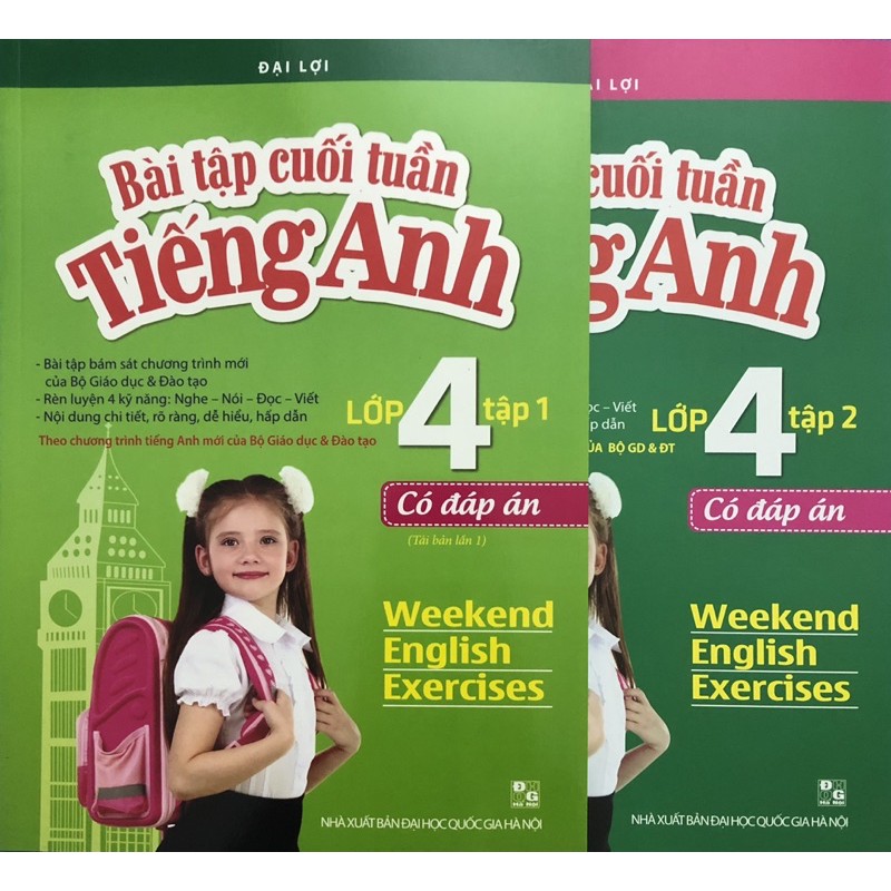 Sách - Bài tập cuối tuần tiếng anh lớp 4
