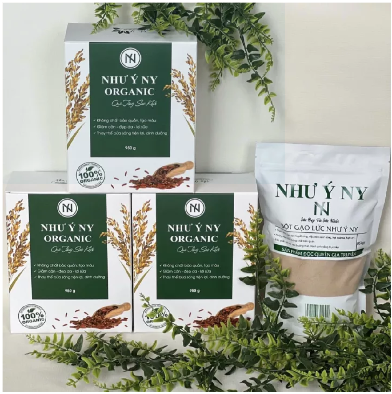 [ TĂNG ly + thước dây] Bột gạo lứt giảm cân Như Ý Ny