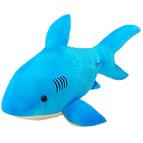 Gấu bông cá mập sharks hung hăng – Gối ôm cá mập sharks vải nhung cao cấp, an toàn cho trẻ, hàng loại 1