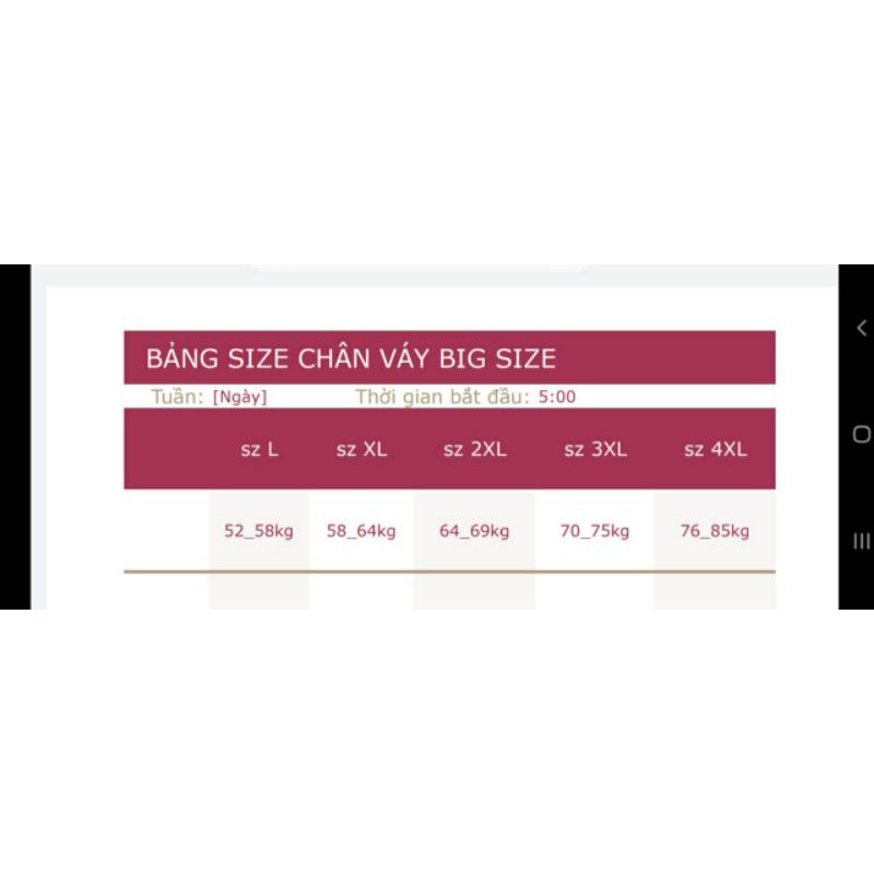 (BIG SIZE) chân váy dài đắp tà phối nơ C106