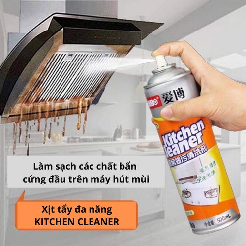 Xịt Tẩy Đa Năng Bọt Tuyết Kitchen Cleaner