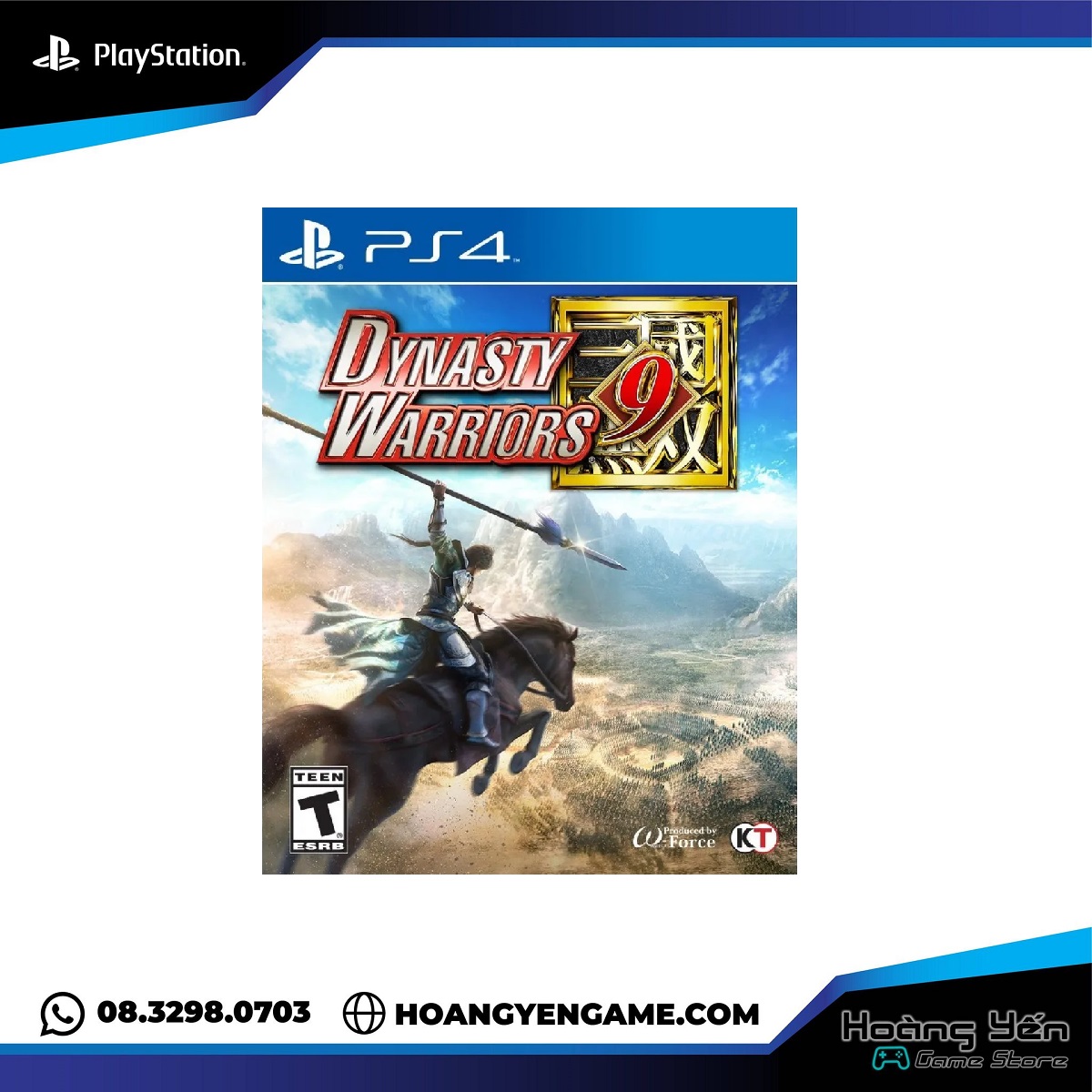 Đĩa game Dynasty Warriors 9 PS4