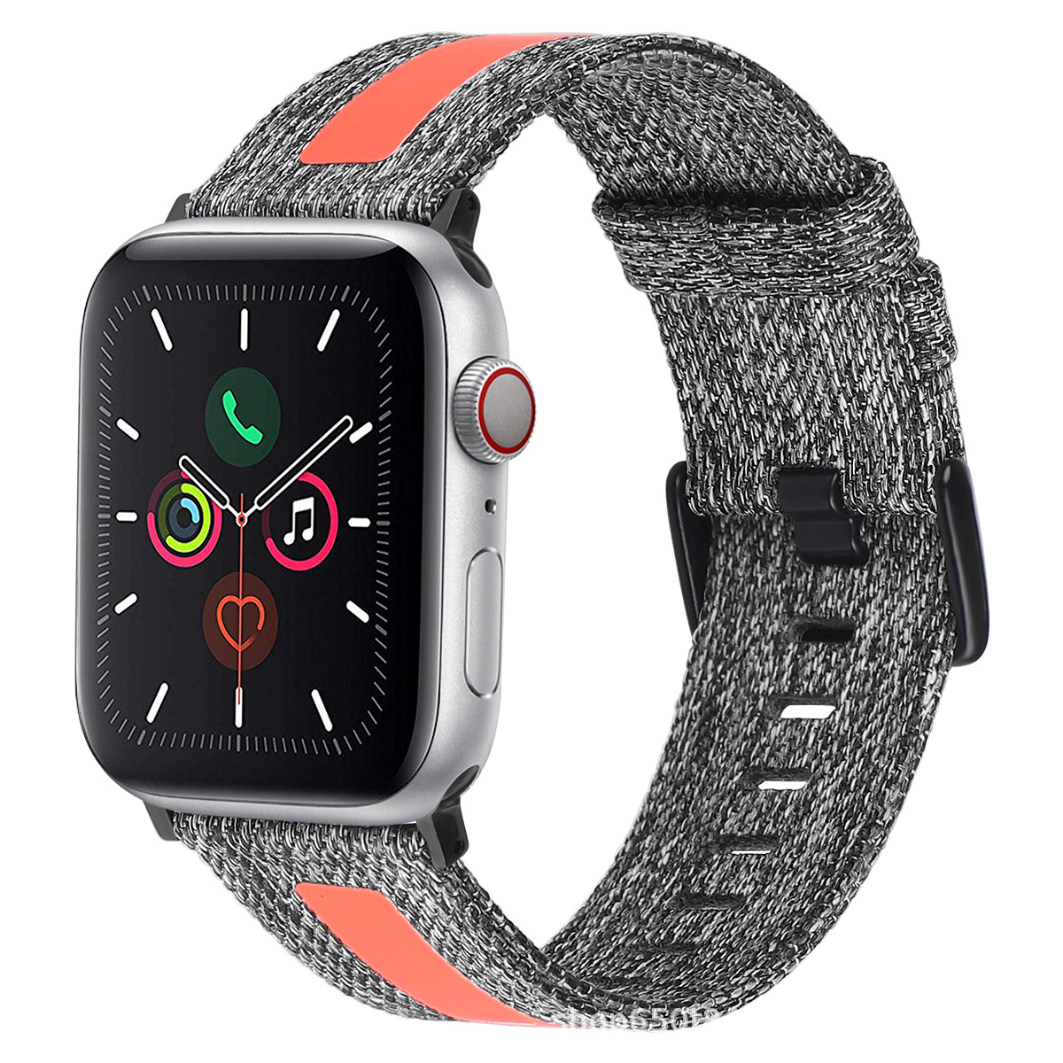 [Tặng ốp cường lực]Dây Đồng Hồ Apple Watch Vải Canvas