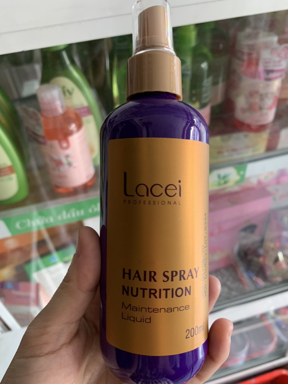 Xịt Dưỡng Tóc Lacei Hair Spray Nutrition 200ml
