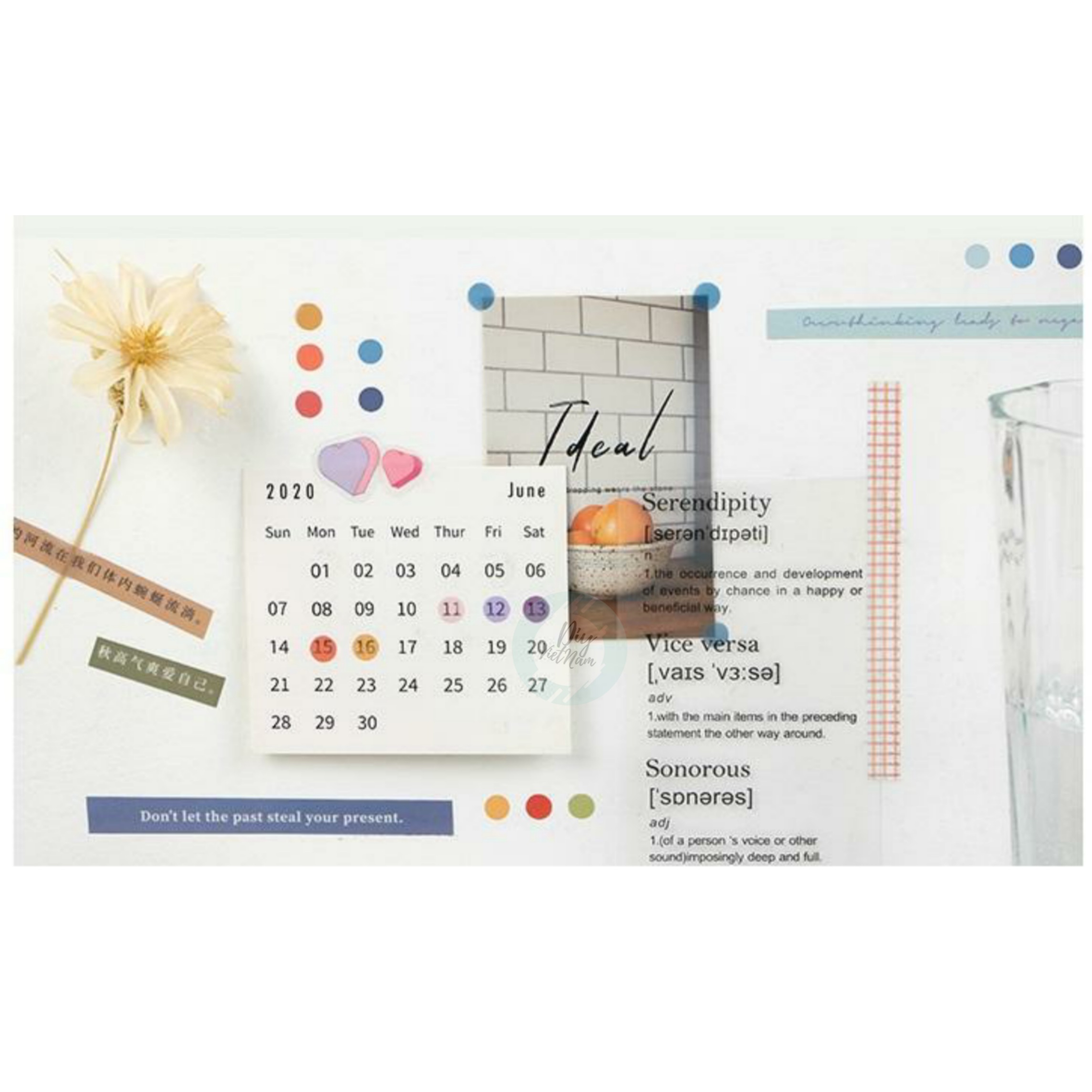 [HCM]STICKER DÂY CHẤM DOT