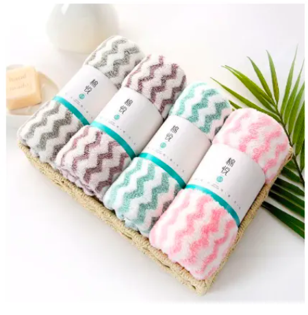 Combo 5 khăn mặt cao cấp kích thước 30x50cm