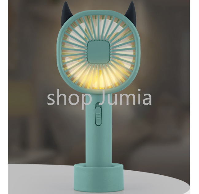 【SALE SỐC】Quạt Mini Quạt Cầm Tay Có Đèn Led Mini Fan Sạc Usb