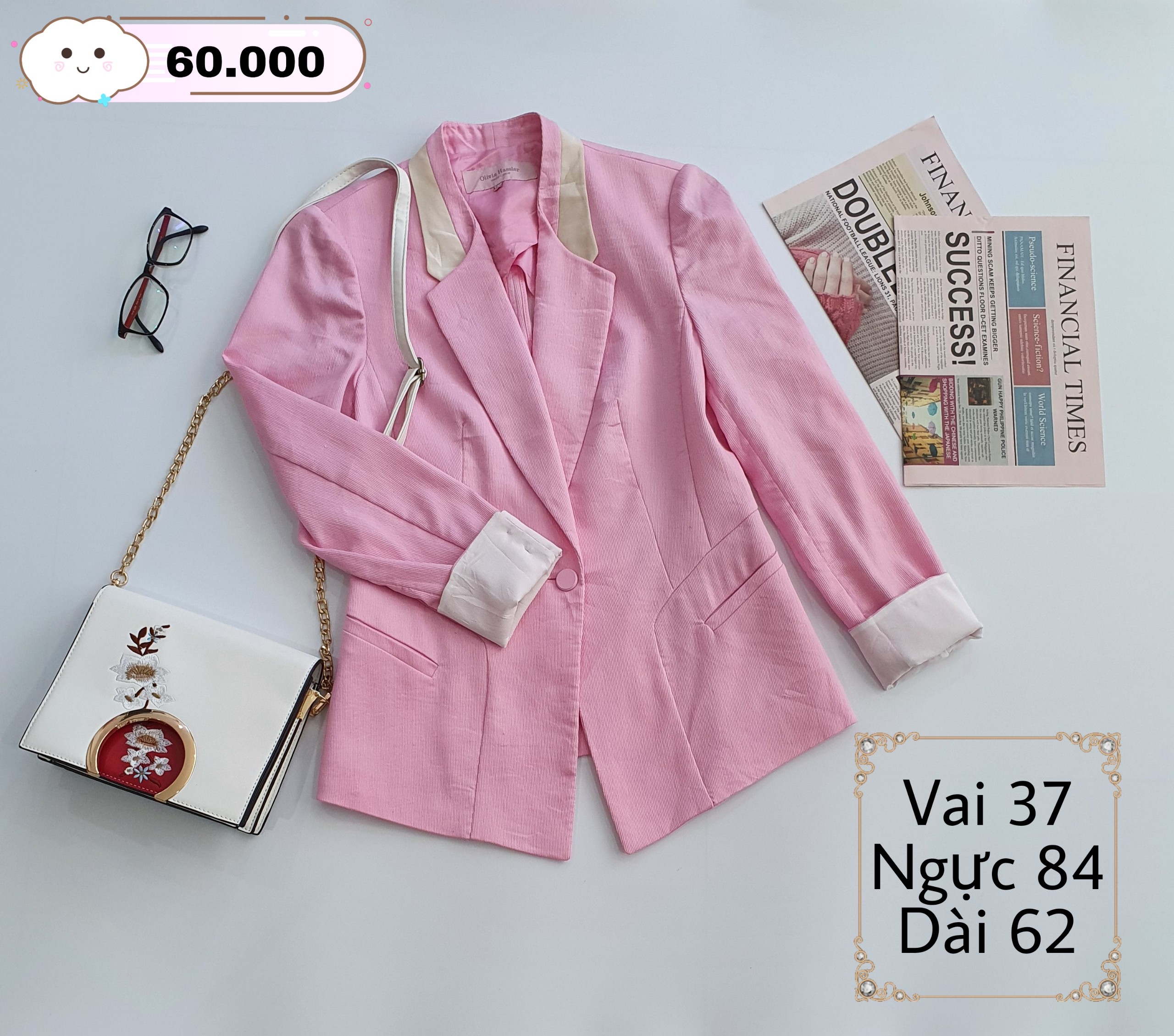 Vest, blazer nữ [2hand] đồng giá 60k
