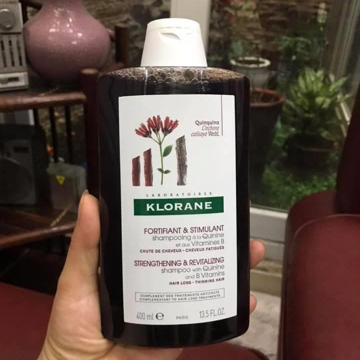 Dầu gội đầu chống rụng tóc klorane pháp 400ml - bộ gội xả kích thích mọc tóc