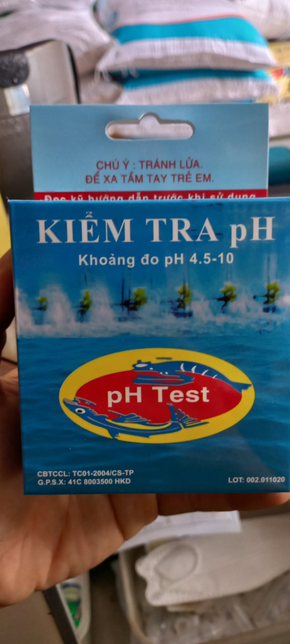 ĐO PH TRONG AO NUÔI TÔM CÁ.