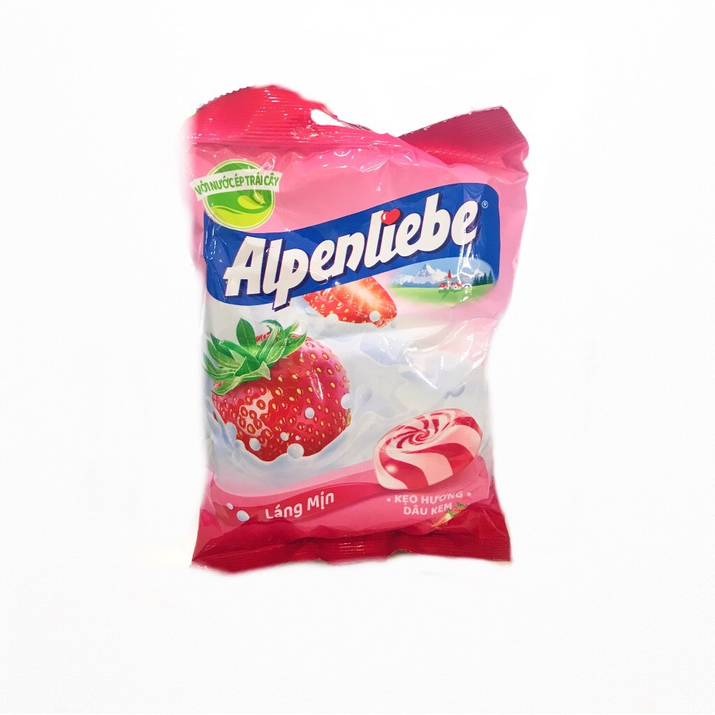 Kẹo Hương Dâu Kem Alpenliebe (Gói 115.5g-nhỏ)