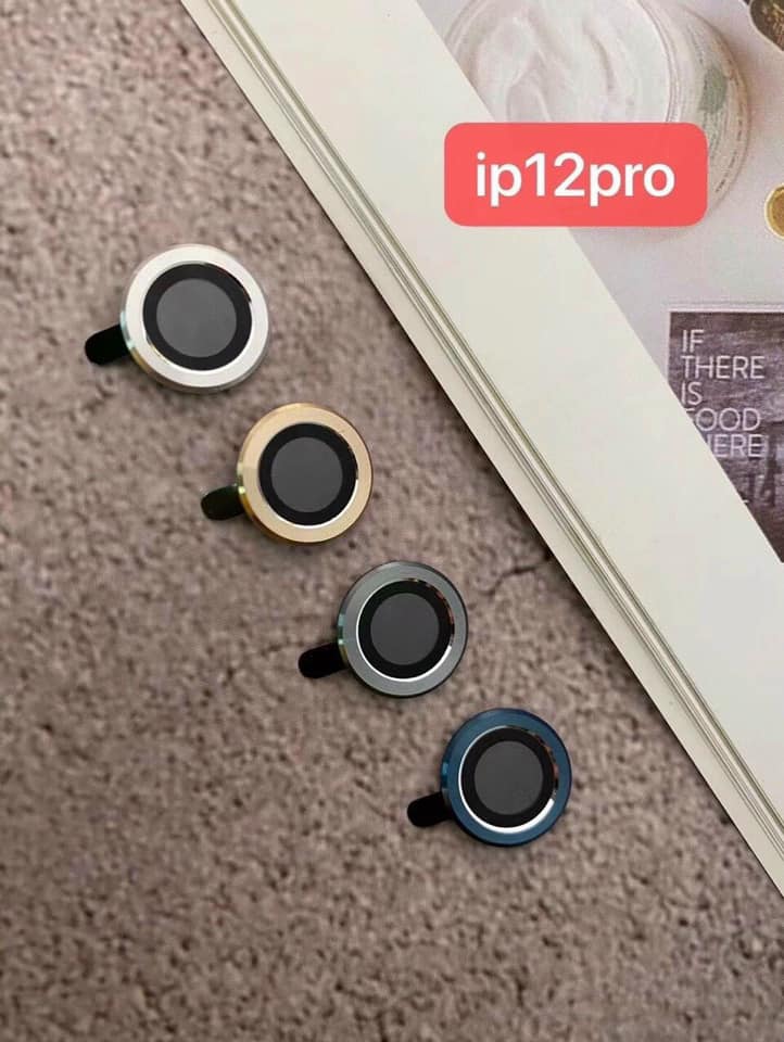 Bộ 3 dán bảo vệ camera iPhone 14 Pro Max dán từng mắt camera - đủ màu