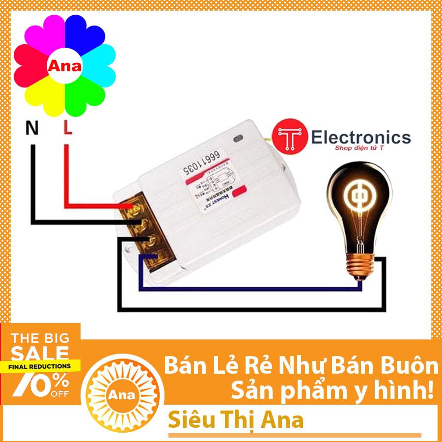 Công Tắc Điều Khiển Từ Xa Honest 1000M