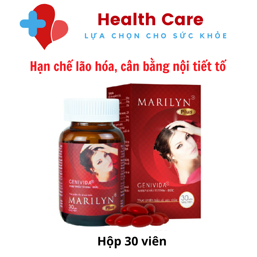 Marilyn - viên uống giúp cân bằng nội tiết tố nữ hiệu quả
