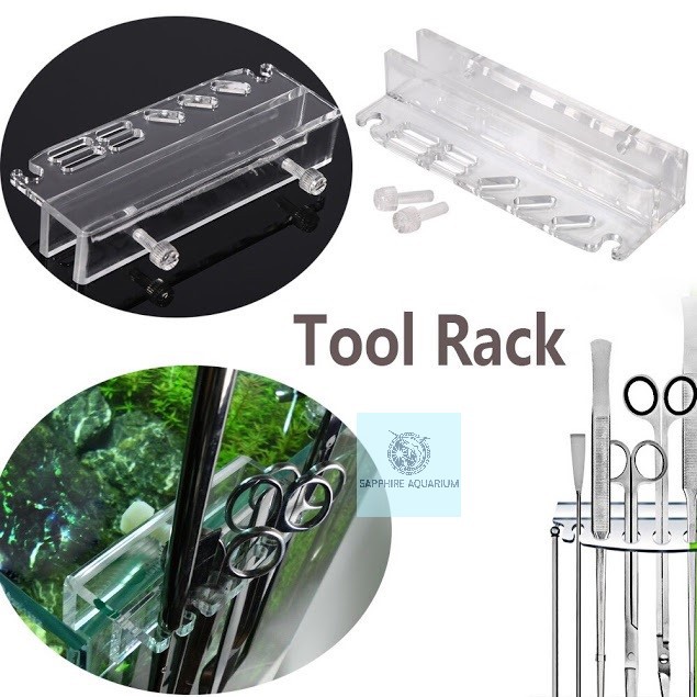 Giá treo dụng cụ thủy sinh Acrylic