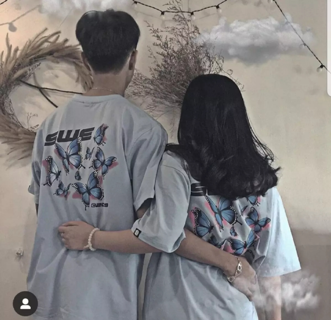 Áo Cặp - Áo Thun Nam Nữ Form Rộng Hàn Quốc In Hình SWE Độc Đẹp Vải Dày Mịn Thoáng Mát Thiết Kế Thời Trang Kiểu Dáng Năng Động Trẻ Trung