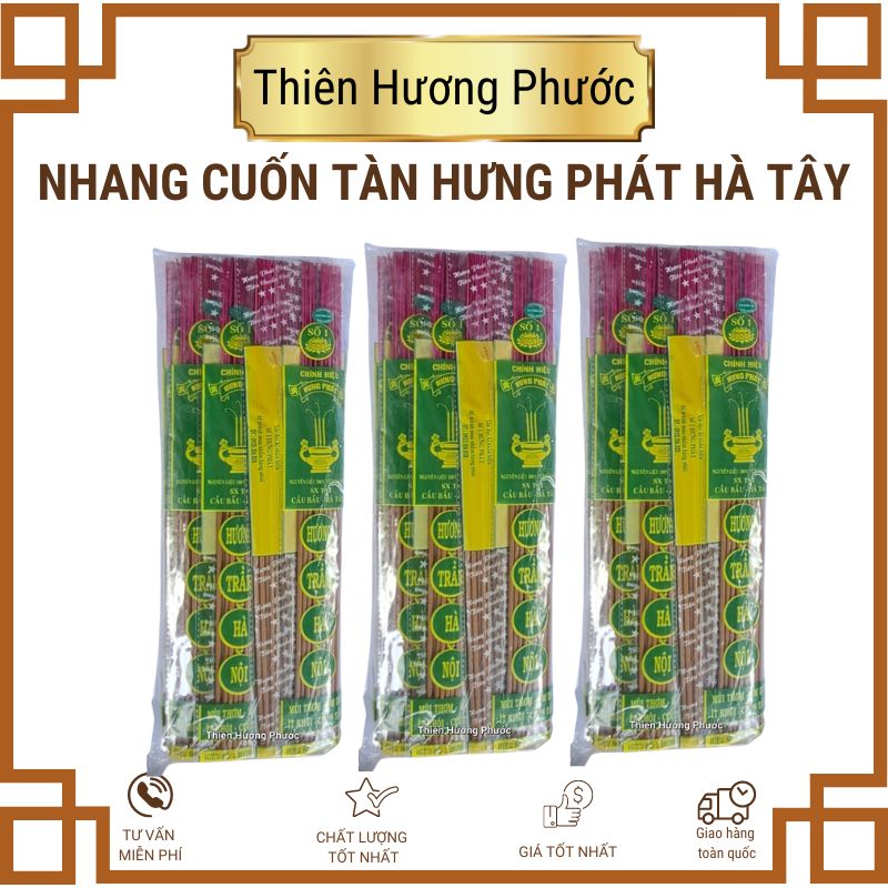 Nhang Cuốn Tàn Số 1- Hương Thơm Lâu Dài, An Toàn Cho Mọi Nhà