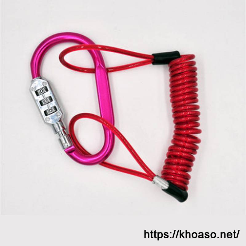 Khóa xe đạp, nón bảo hiểm