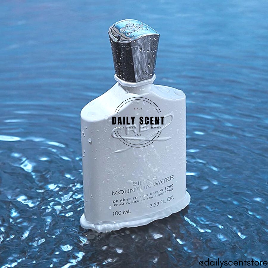 [Mẫu thử 10ml] Nước hoa Unisex Creed Silver Moutain Water Eau de Parfum