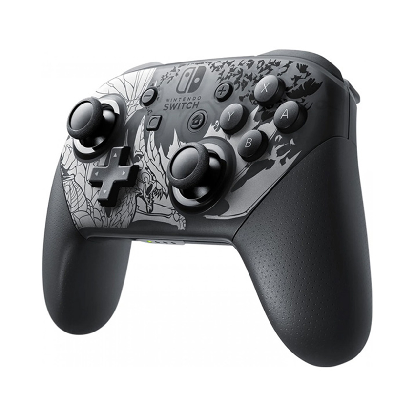 TAY CẦM CHƠI GAME KHÔNG DÂY NINTENDO SWITCH PRO CONTROLLER - MONSTER HUNTER RISE SUNBREAK EDITION