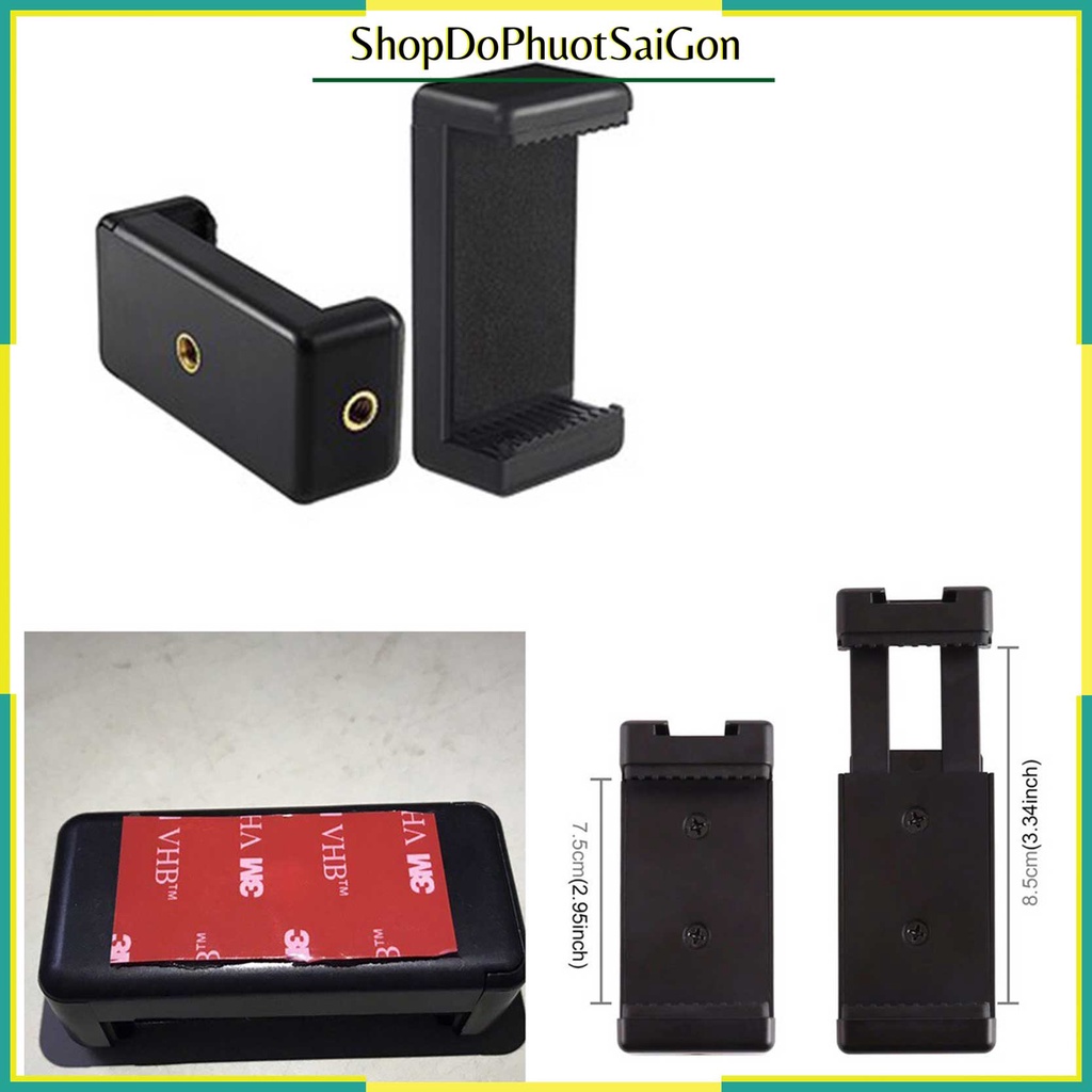 [HCM]Kẹp điện thoại - Giá đỡ điện thoại dán lên đồng hồ xe máy tặng thêm 1 keo dán 3M chắc chắn