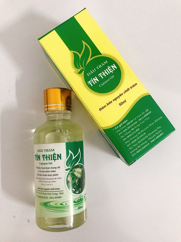 Dầu Tràm Tín Thiện Huế chính gốc [ combo 3 chai 50ml]