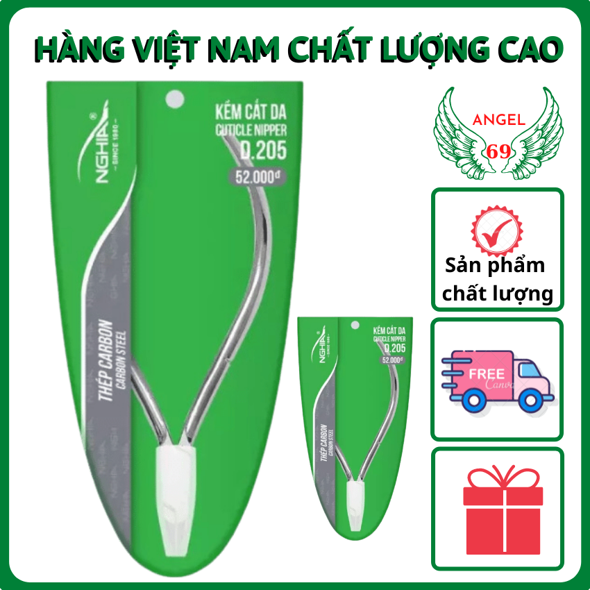 [FREESHIP]KỀM NGHĨA CẮT DA KỀM D01 D555