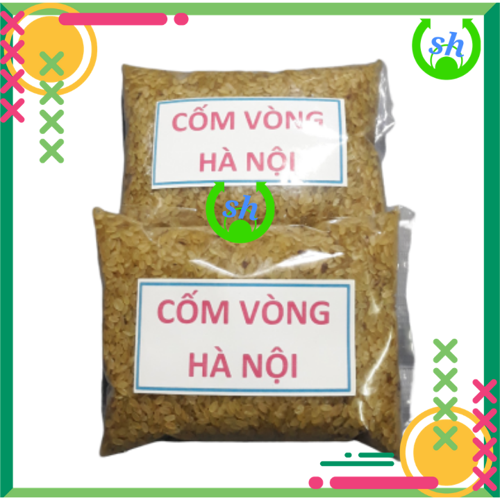 [HCM]Cốm vòng khô Hà Nội - làm chả cốm- gói 500gr