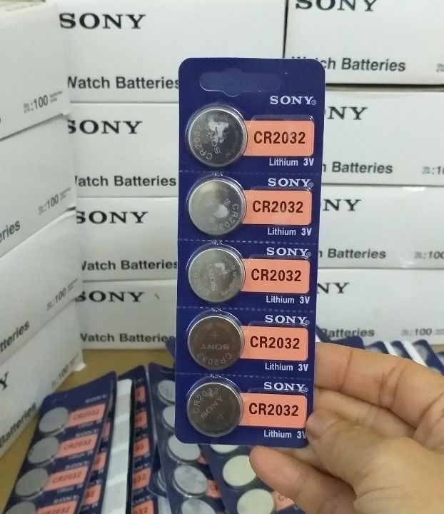 5 Viên Pin CR2032 Pin 3V  SONY Lithium