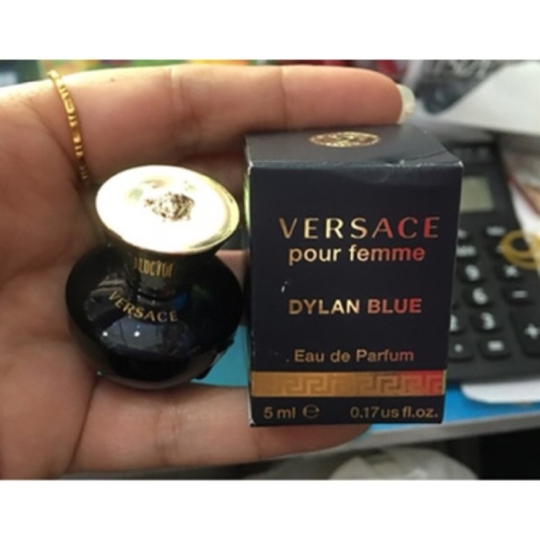 Nước hoa mini nữ Versace Pour Dylan Blue 5ml