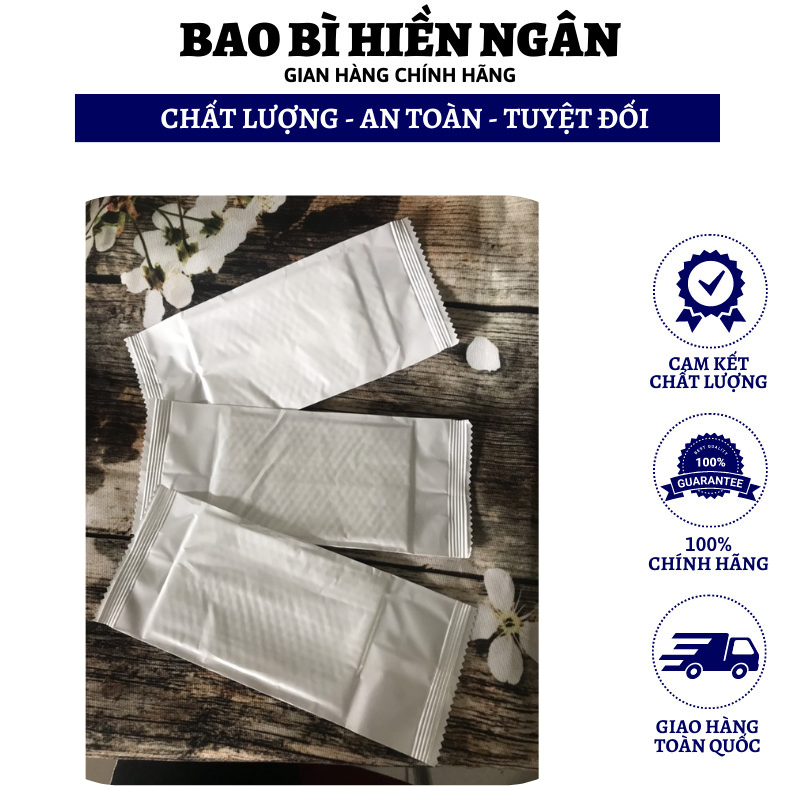 khăn Lạnh Cao Cấp 100 Chiếc - Khăn Ướt Cao Cấp Vải Bi
