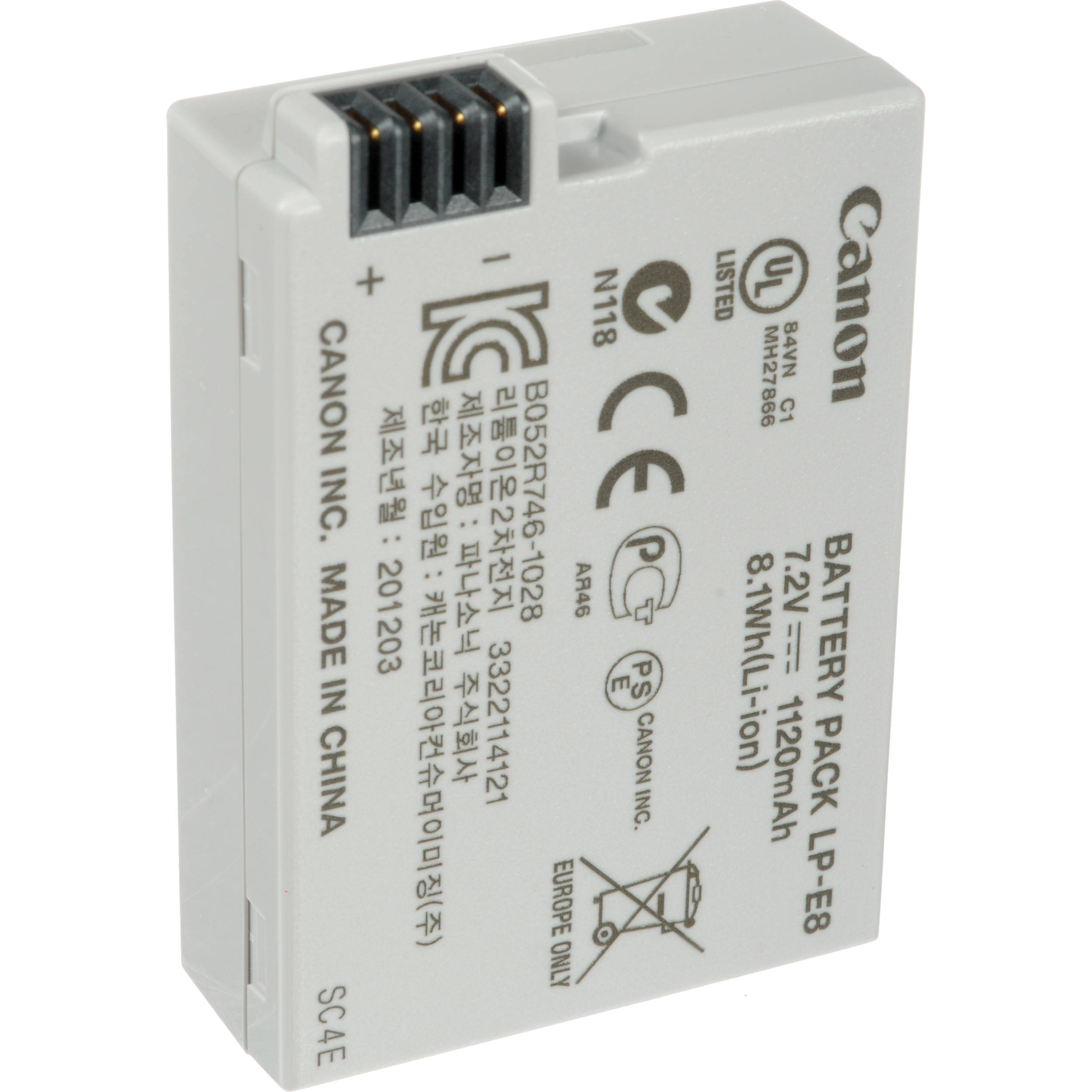 Pin máy ảnh LP-E8 - Hàng nhập khẩu