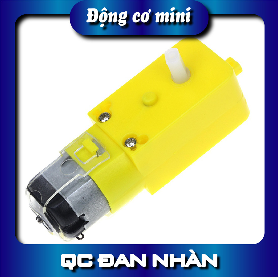 Động cơ giảm tốc và bánh xe cho xe mô hình