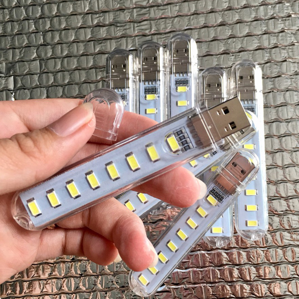 Đèn Led 8 Bóng Siêu Sáng Cắm Cổng Usb