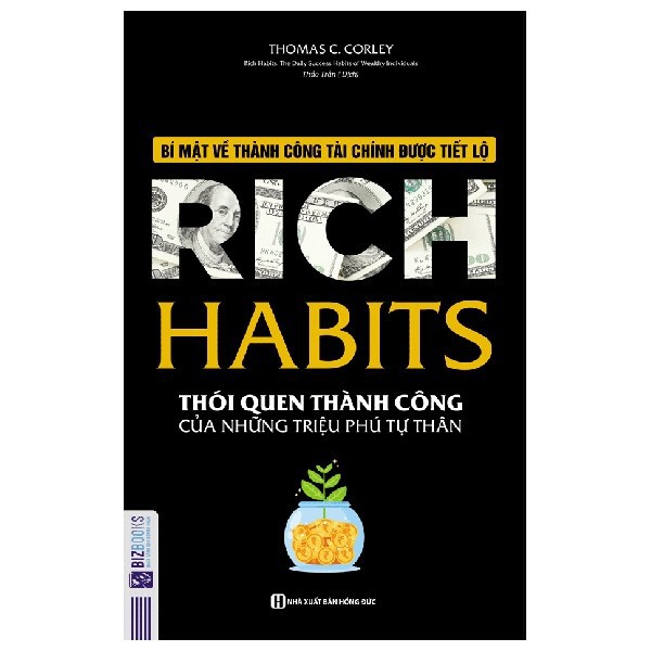 Sách -rich habits - thói quen thành công của những triệu phú tự thân tặng kèm bút galaxy