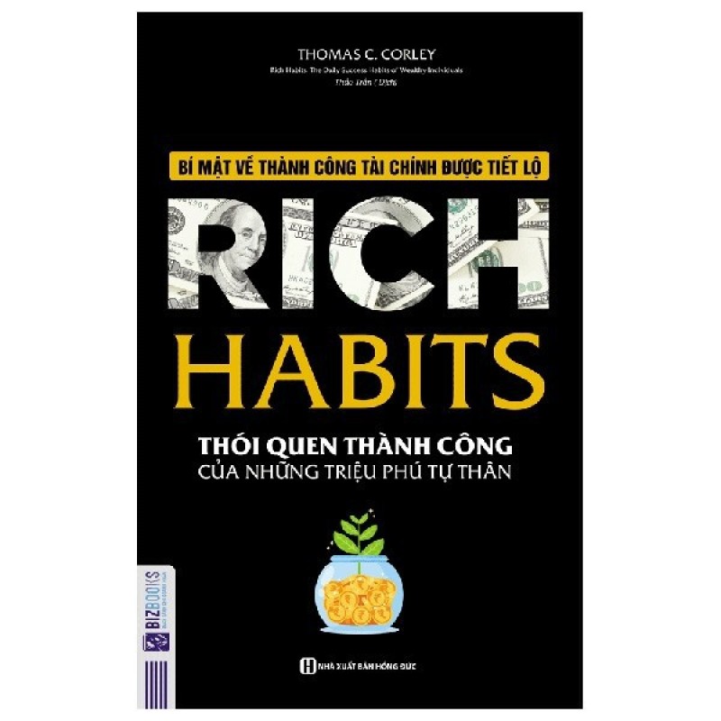 Sách -Rich Habits - Thói Quen Thành Công Của Những Triệu Phú Tự Thân Tặng Kèm Bút Galaxy
