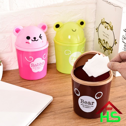 Thùng rác mini để bàn văn phòng