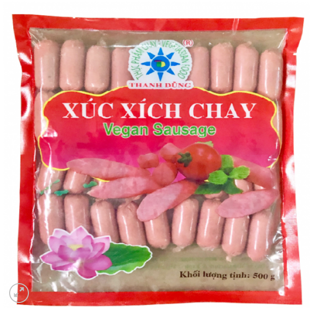 Xúc Xích Chay Nhỏ 500g.