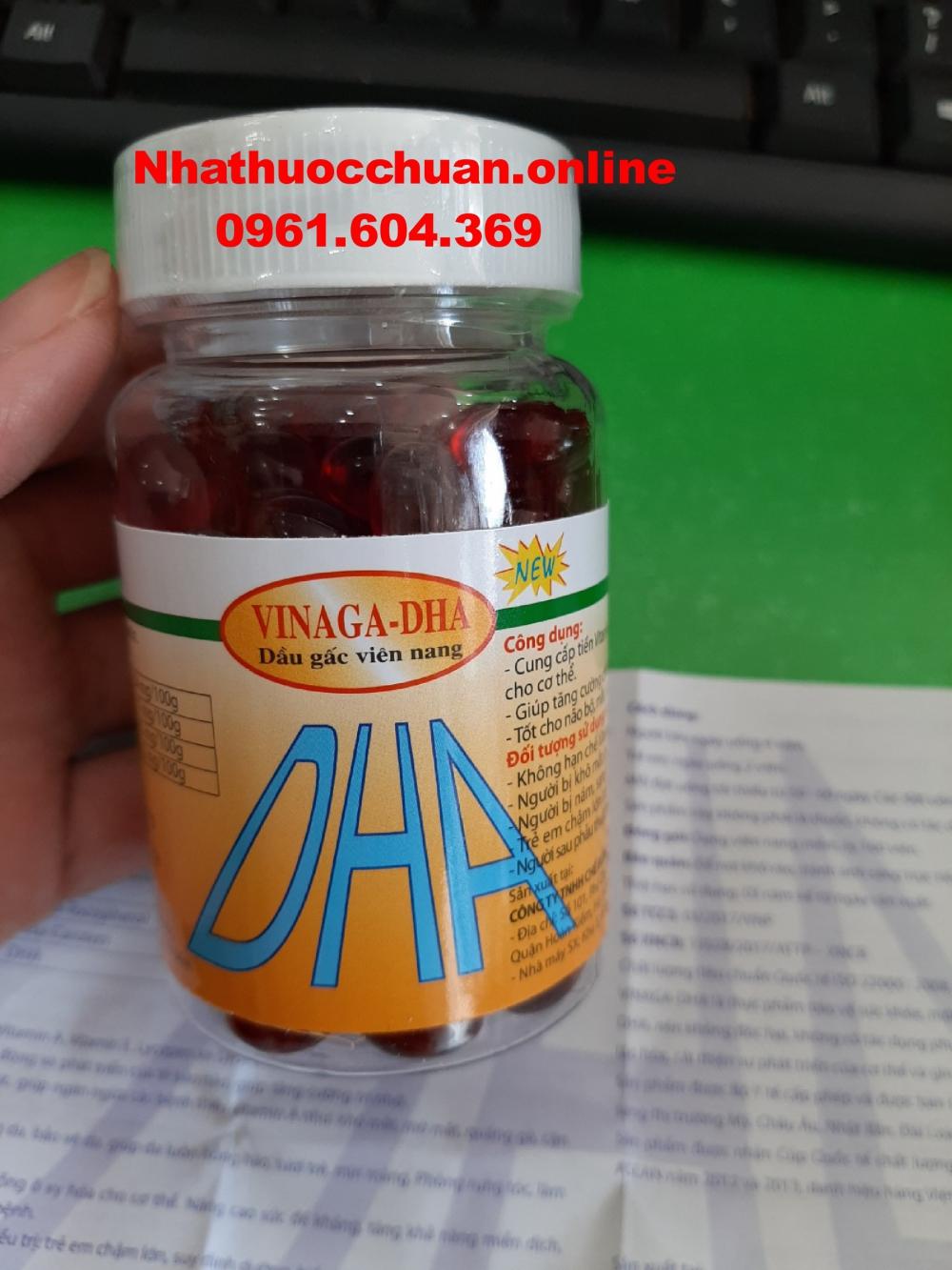 Dầu Gấc Vinaga DHA
