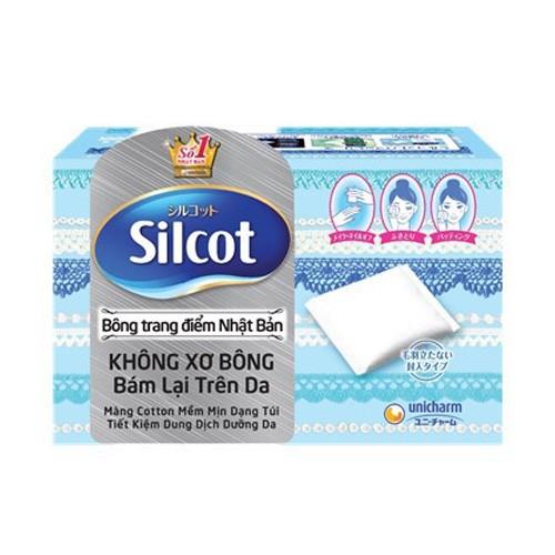 BÁO GIÁ BỘ 4 HỘP BÔNG TẨY TRANG SILCOT (82 MIẾNG-HỘP) | Shopee Lazada Sendo Tiki mới nhất 56 ✗○ Bông trang điểm (bông tẩy trang) Silcot 82 miếng/hộp