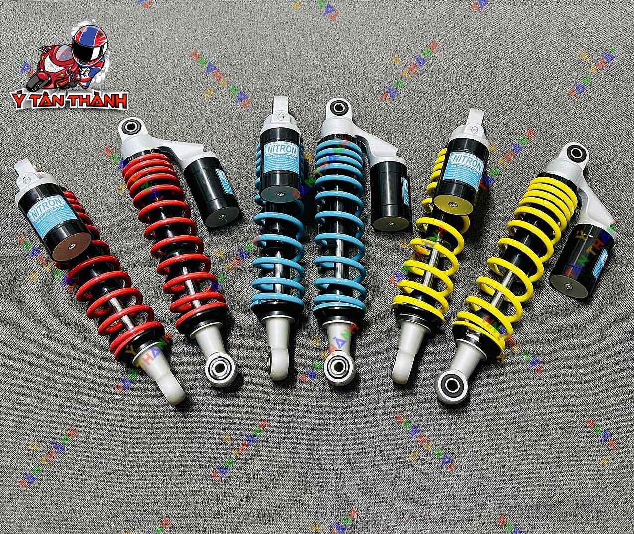 Phuộc Nitron Wave Bình Dầu Đen