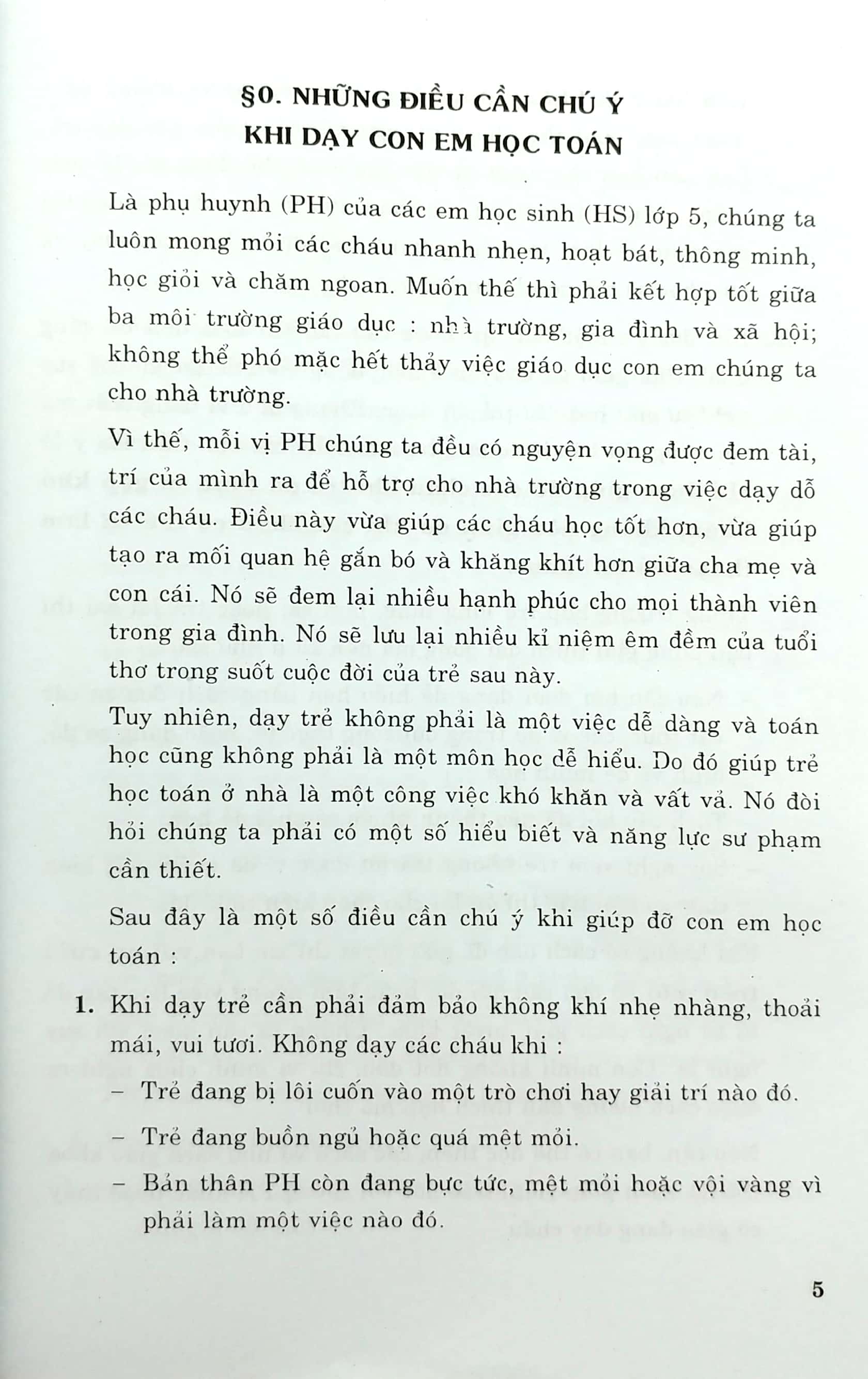 Fahasa - Cha Mẹ Dạy Con Học Toán 5