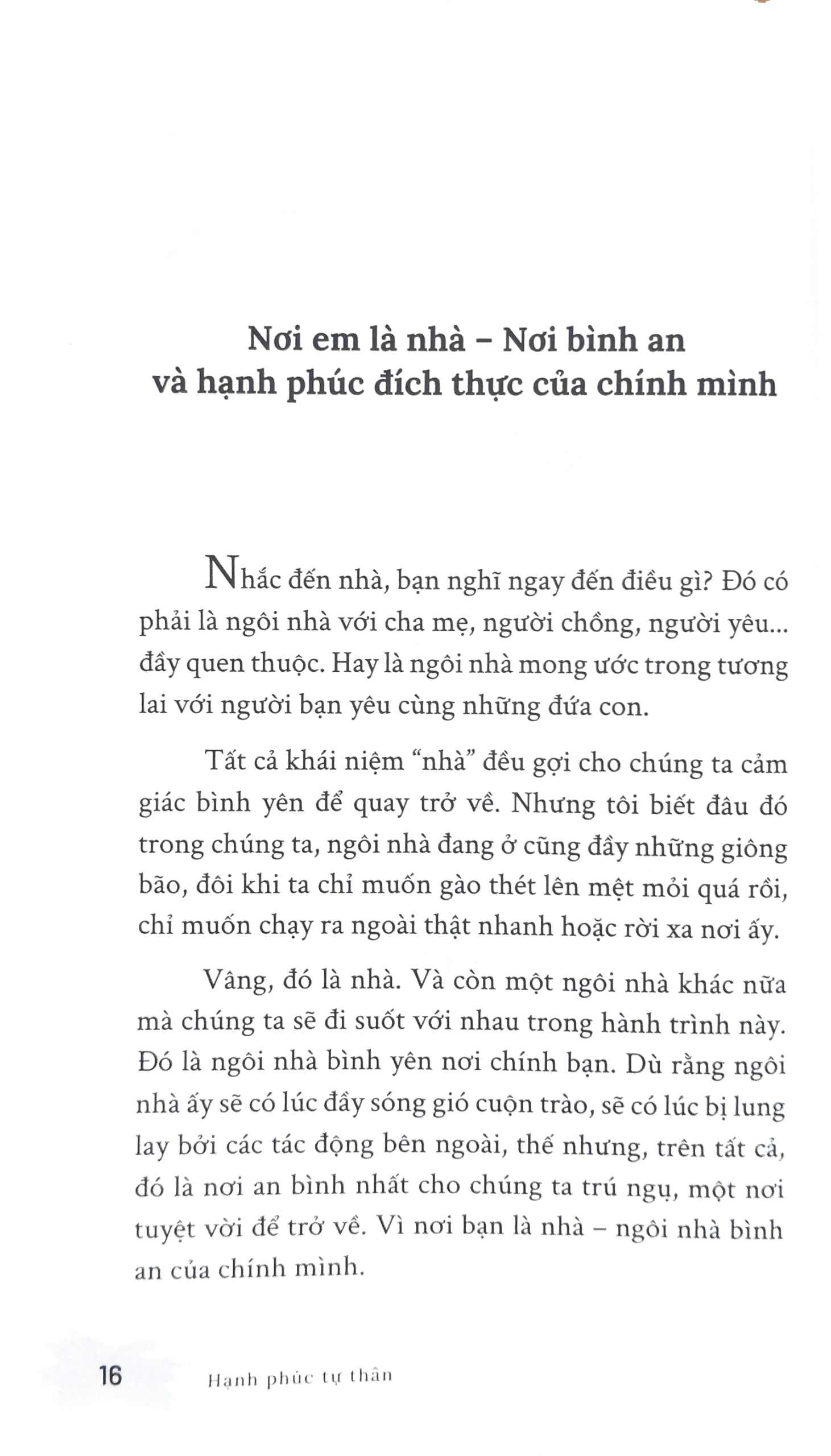 Sách - Hạnh Phúc Tự Thân