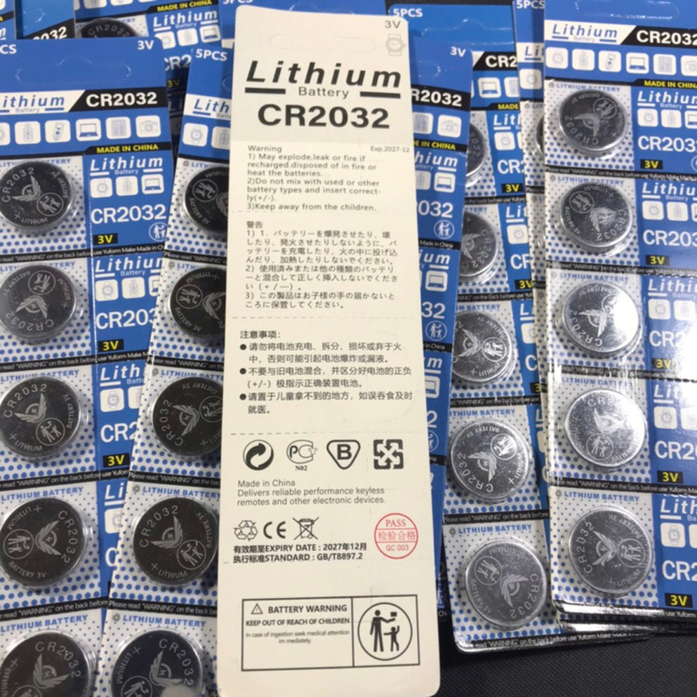 Pin cúc áo lithium 3v cr 2032 cr2032 cmos