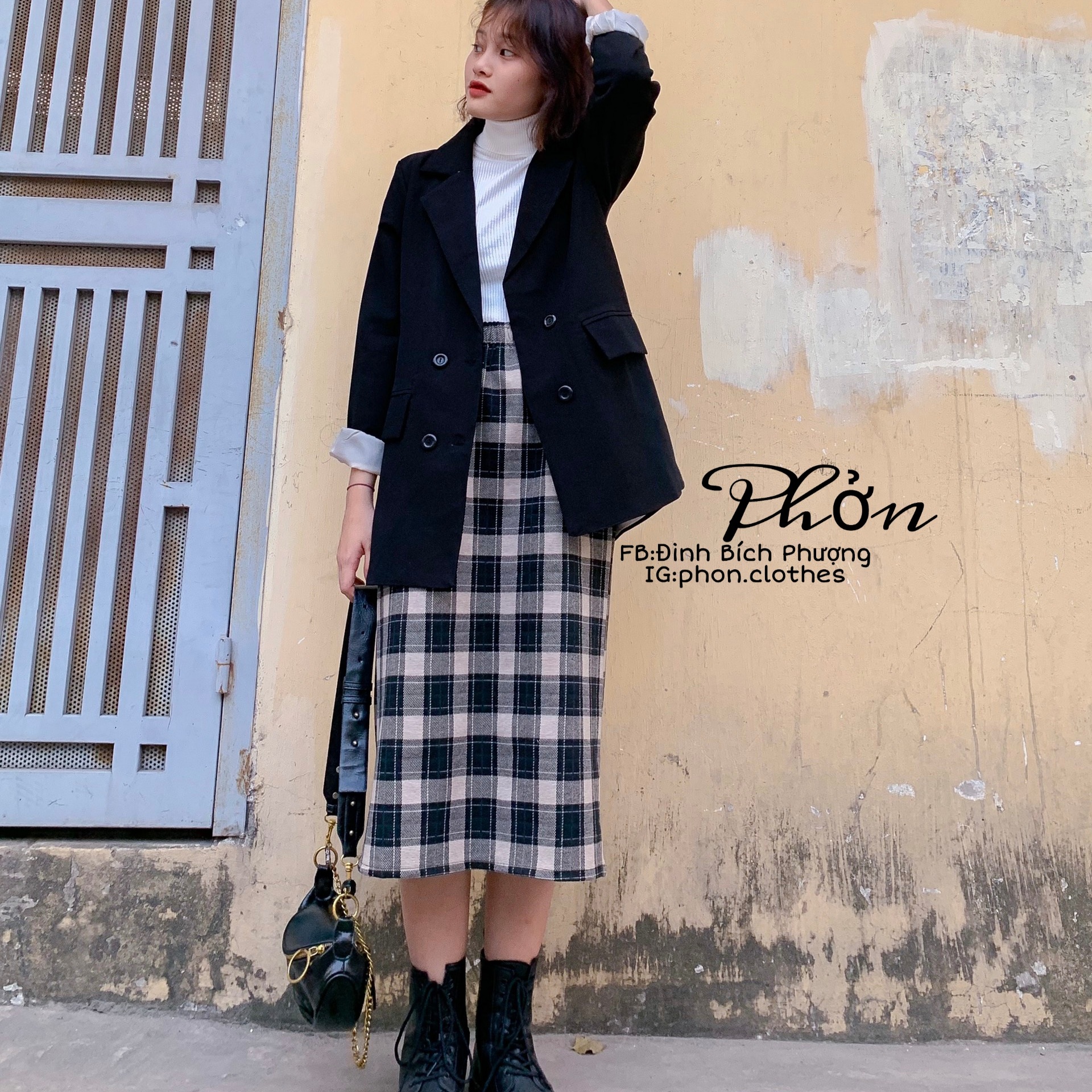 [🚛Sale 40%]Áo blazer 2 lớp bốn cúc[Ảnh thật kèm video]