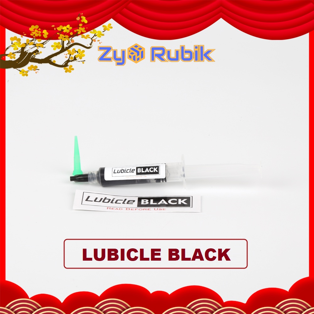 [Lube Rubik] Lubicle Black dầu bôi trơn core rubik (Thể tích 5cc) - Zyo Rubik