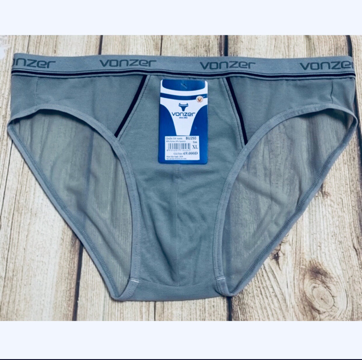 Vonzer 250 Men's Underwear (Mesh Elastic)