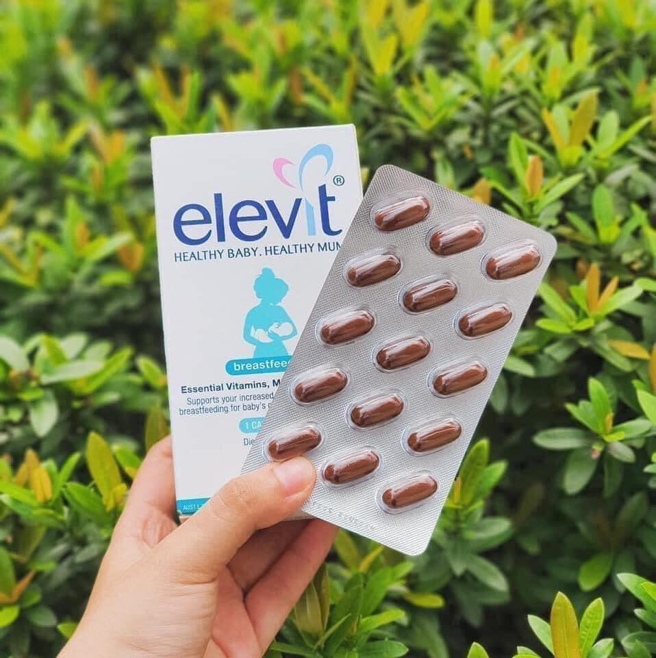 Elevit Sau Sinh Breastfeeding Của Úc 30 viên